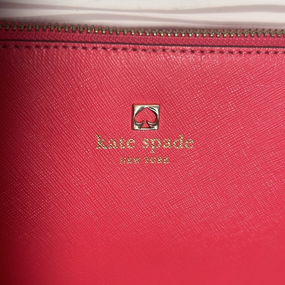 Kate Spade pink leather shoulder bag/crossbody - Picture 3 of 10